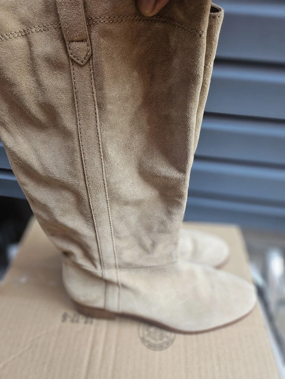 Veronica Beard suede boots